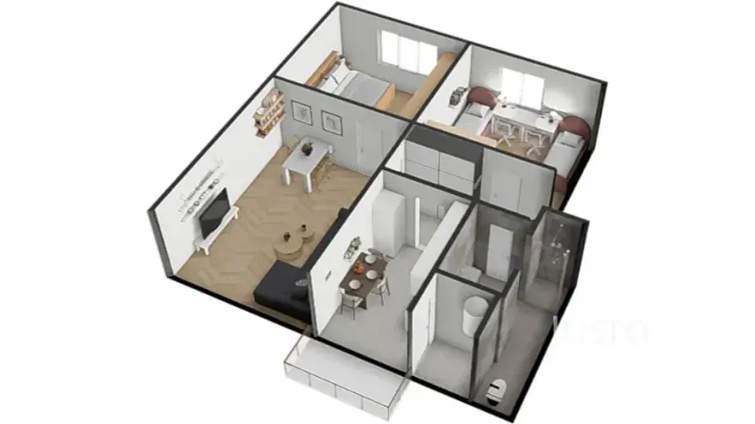 Prodej bytu 3+1, Písek, Harantova, 75 m2