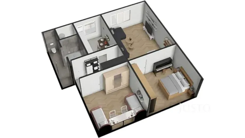Prodej bytu 3+1, Písek, Harantova, 75 m2