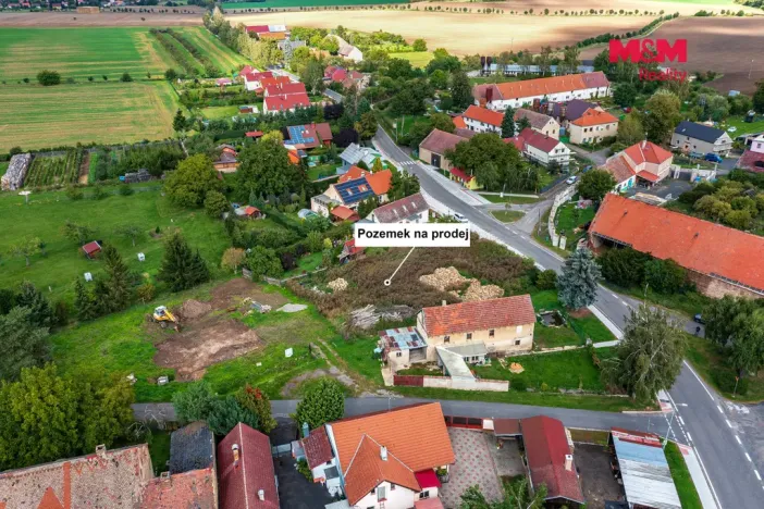 Prodej pozemku pro bydlení, Velemín - Březno, 607 m2