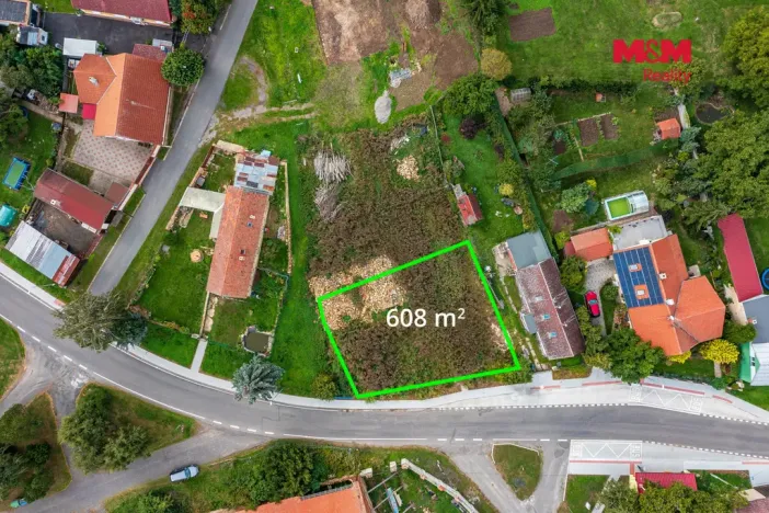 Prodej pozemku pro bydlení, Velemín - Březno, 608 m2