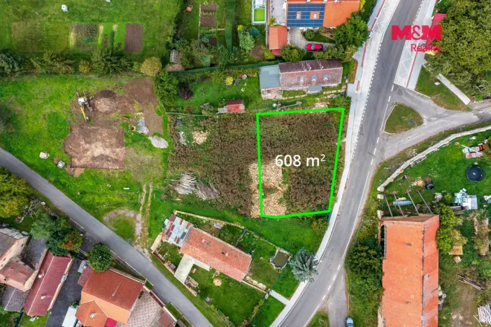Prodej pozemku pro bydlení, Velemín - Březno, 608 m2