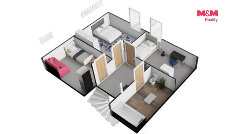 Prodej rodinného domu, Pavlov, Lidická, 102 m2