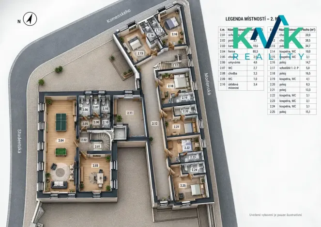 Prodej ubytování, Karlovy Vary, Studentská, 1127 m2