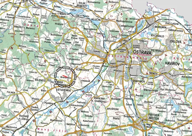 Prodej pole, Bravantice, 100211 m2