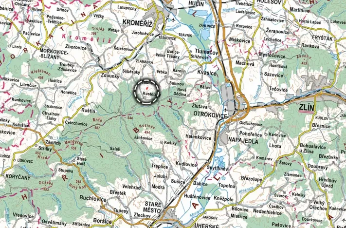 Prodej pole, Kostelany, 6270 m2
