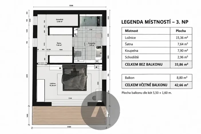 Prodej bytu 3+kk, Brno, 101 m2