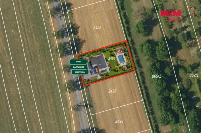 Prodej pozemku pro bydlení, Křepice, 476 m2