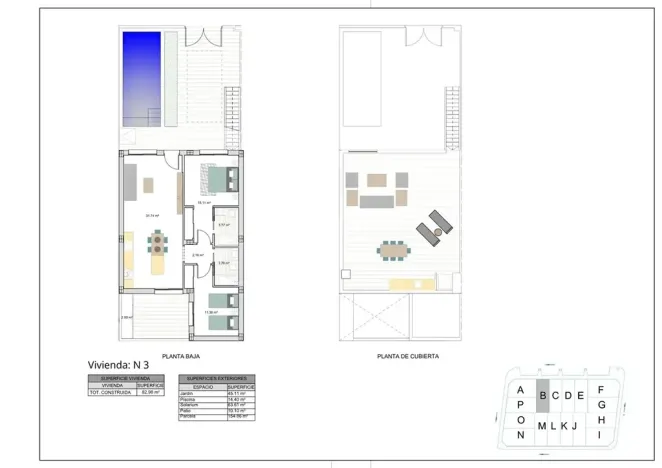 Prodej rodinného domu, Torre-Pacheco, Španělsko, 82 m2