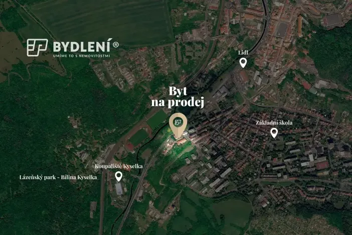 Prodej bytu 2+1, Bílina, 5. května, 55 m2