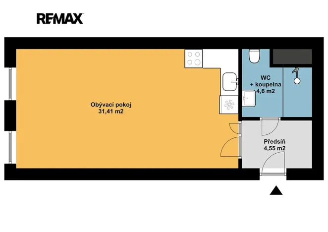 Prodej bytu 1+kk, Abertamy, Vítězná, 41 m2