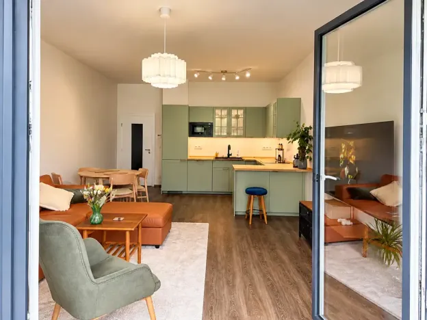 Pronájem bytu 2+kk, Praha - Vysočany, Gerstelova, 66 m2