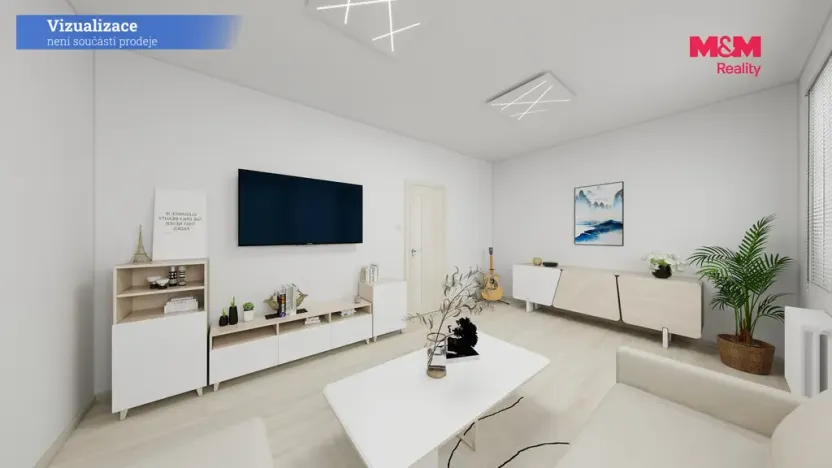 Prodej bytu 2+1, Děčín - Děčín VI-Letná, Za Bažantnicí, 50 m2