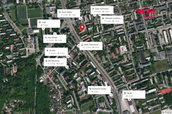 Prodej bytu 2+1, Ostrava - Hrabůvka, Horní, 53 m2
