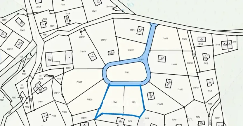 Prodej pozemku pro bydlení, Větrný Jeníkov, 1354 m2
