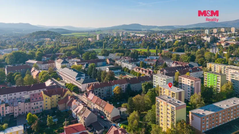 Pronájem bytu 3+1, Česká Lípa, Smetanovo nábřeží, 70 m2