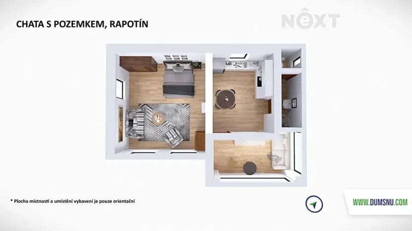 Prodej chaty, Rapotín, U Koupaliště, 70 m2