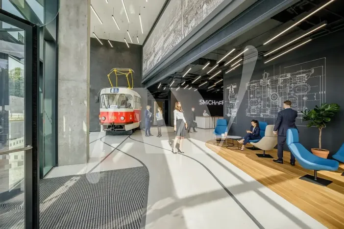 Pronájem kanceláře, Praha - Smíchov, Plzeňská, 350 m2
