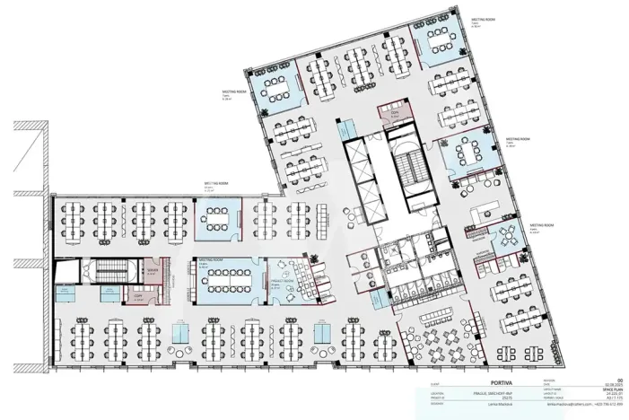 Pronájem kanceláře, Praha - Smíchov, Plzeňská, 350 m2