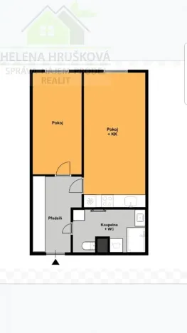 Pronájem bytu 2+kk, Havířov, Aloise Jiráska, 44 m2