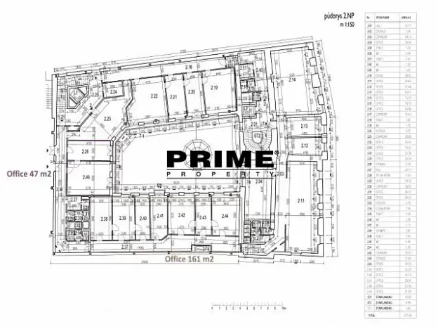 Pronájem kanceláře, Praha - Nové Město, Soukenická, 161 m2
