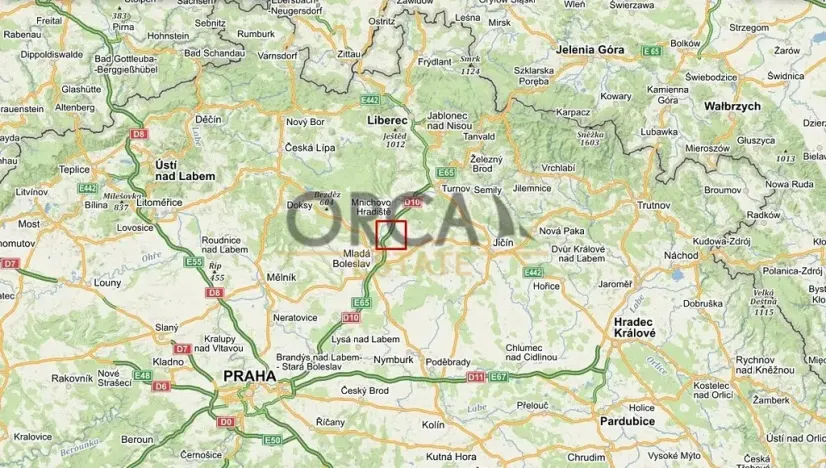 Prodej louky, Bakov nad Jizerou, 9300 m2