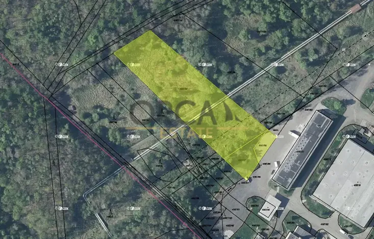 Prodej komerčního pozemku, Chomutov, 6505 m2