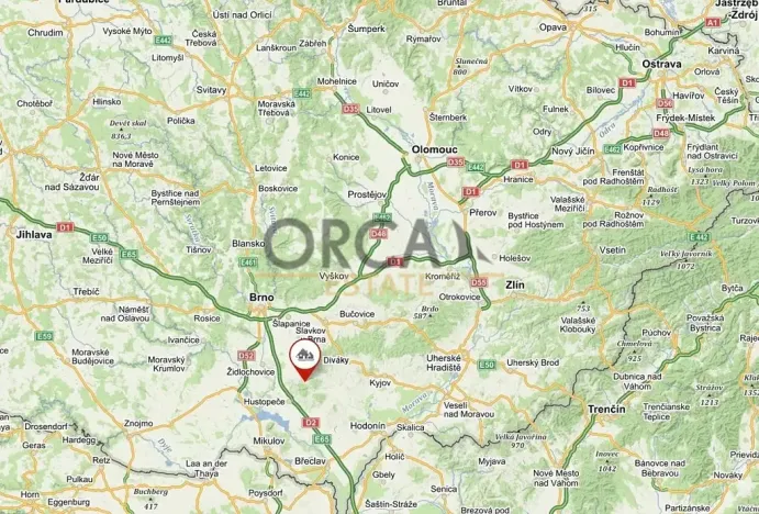 Prodej podílu pozemku pro bydlení, Diváky, 787 m2