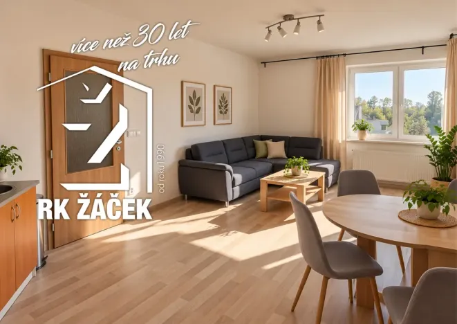 Pronájem bytu 2+kk, České Budějovice - České Budějovice 7, Lidická tř., 45 m2