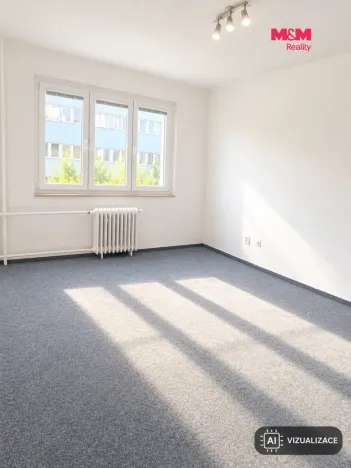 Pronájem bytu 2+1, Praha - Břevnov, Bubeníčkova, 52 m2