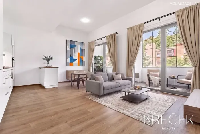 Prodej bytu 1+kk, Třebíč, Tomáše Bati, 44 m2