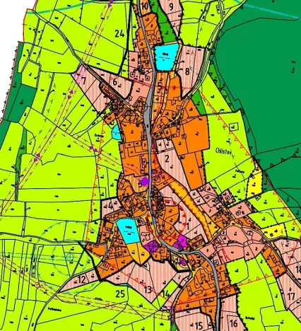 Prodej pozemku pro bydlení, Chlistov, 5068 m2