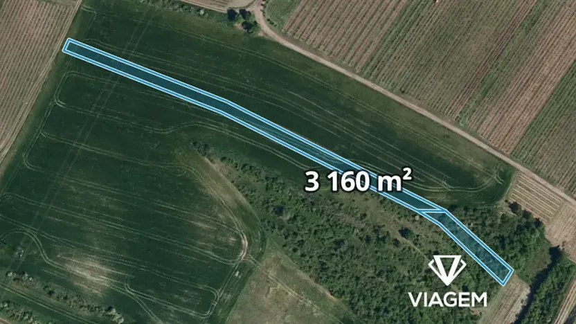 Prodej podílu pole, Starovičky, 526 m2