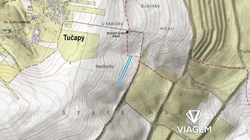 Prodej pole, Tučapy, 2476 m2