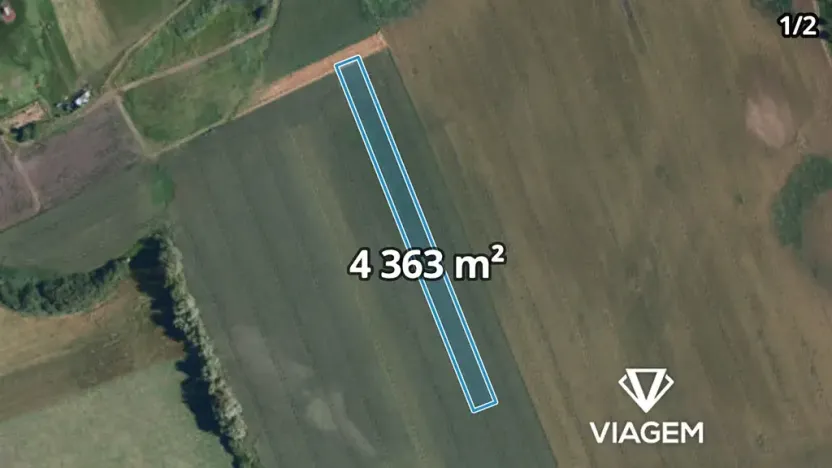 Prodej podílu pole, Podivín, 1703 m2