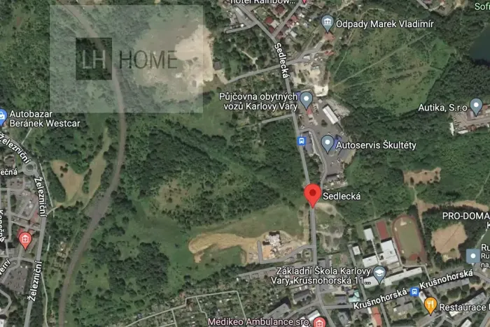 Prodej komerčního pozemku, Karlovy Vary, 7500 m2