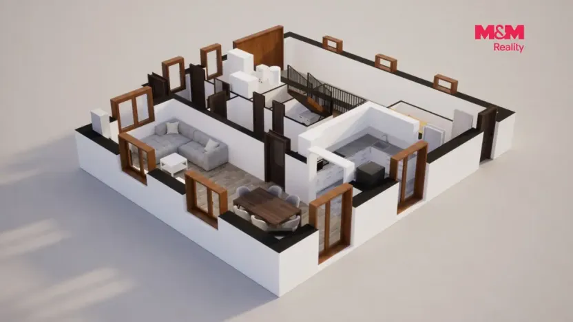 Prodej rodinného domu, Sokoleč, Luční, 128 m2