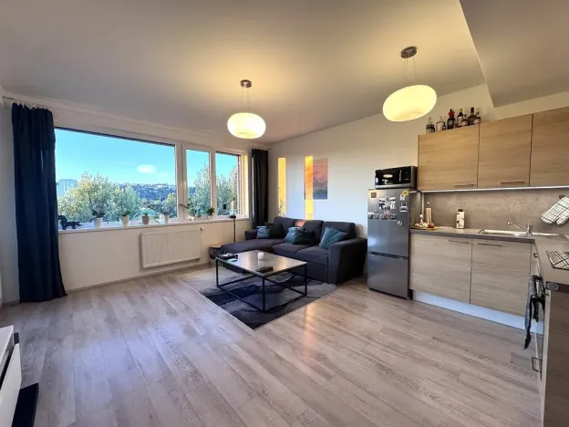 Pronájem bytu 2+kk, Praha - Holešovice, Jankovcova, 43 m2
