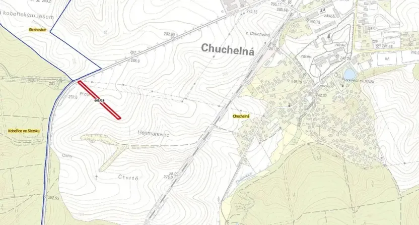 Prodej pole, Chuchelná, 3796 m2