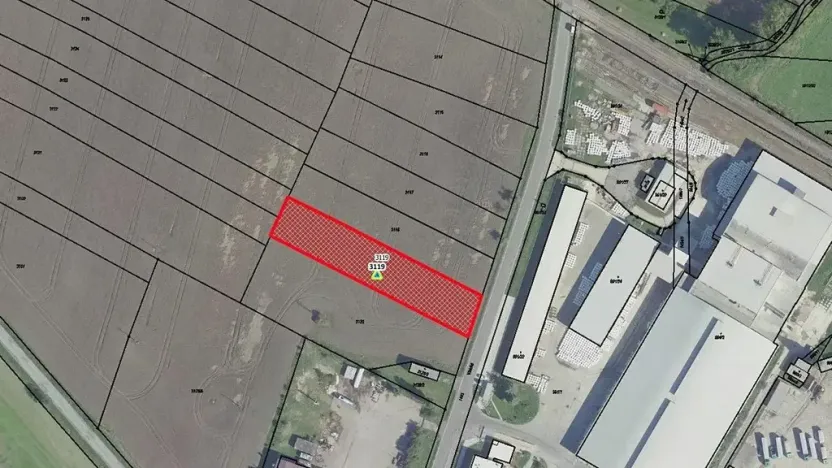 Prodej komerčního pozemku, Městec Králové, 2496 m2