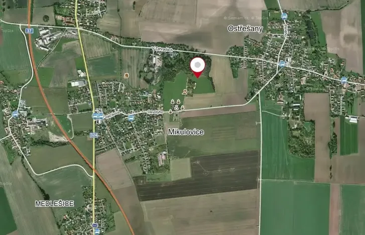Prodej zahrady, Mikulovice, 14461 m2