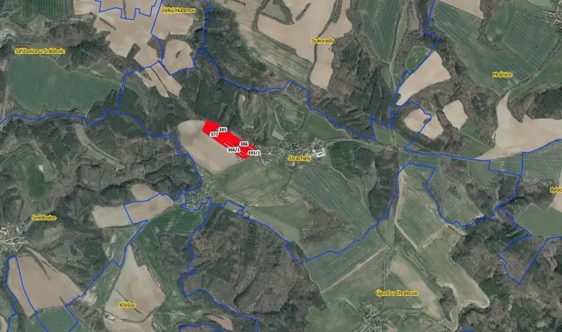 Prodej pole, Snědovice, 54154 m2