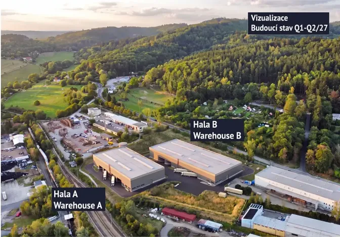 Pronájem výrobních prostor, Písek, 3000 m2