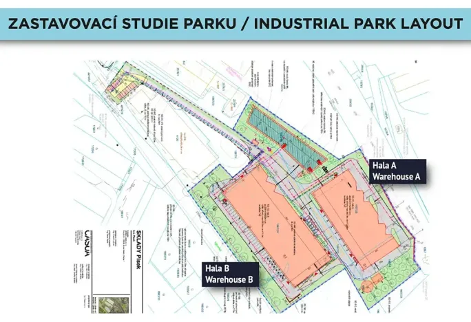 Pronájem skladu, Písek, 1500 m2