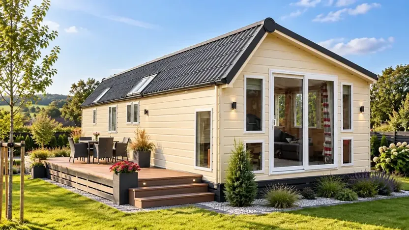 Prodej mobilheimu, Stříbrná Skalice, 48 m2