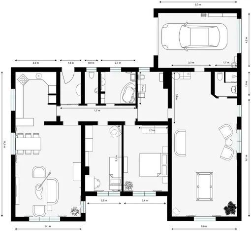 Prodej rodinného domu, Květnice, V Zelených, 187 m2