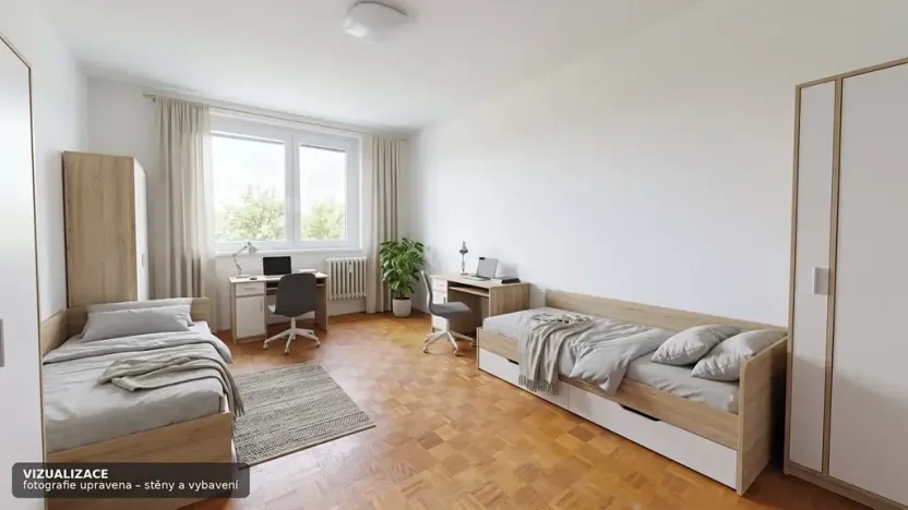 Pronájem pokoje, Hodonín, Národní třída, 14 m2