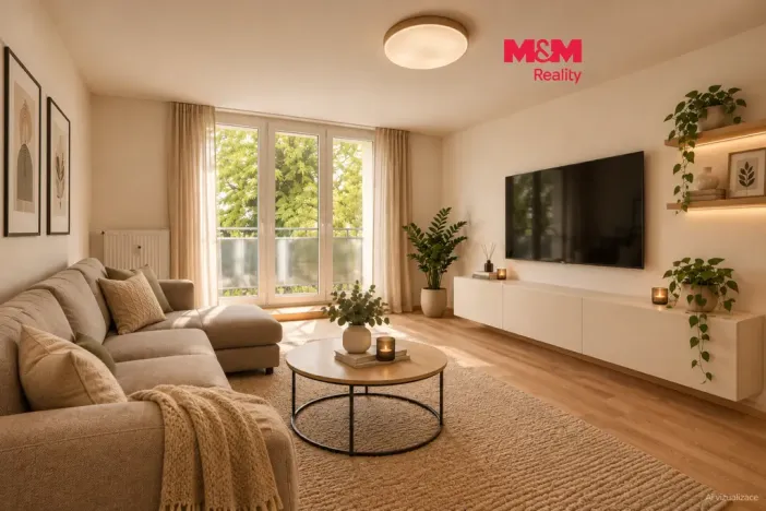 Prodej bytu 3+kk, Plzeň - Lobzy, Partyzánská, 60 m2