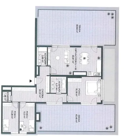 Prodej bytu 4+kk, Praha - Letňany, 208 m2