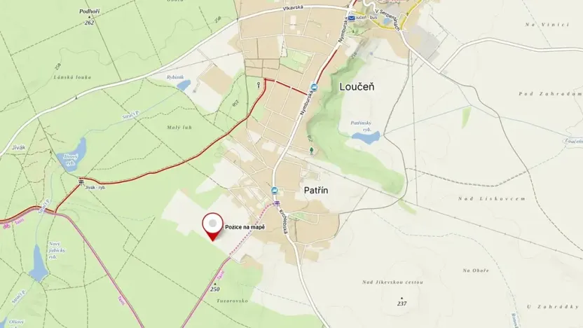 Prodej podílu pole, Loučeň, 2086 m2