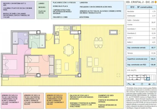 Prodej bytu 3+kk, Torre La Mata, Španělsko, 65 m2